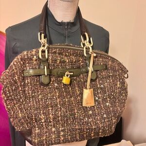 Vintage COACH Bag with Leather Accents